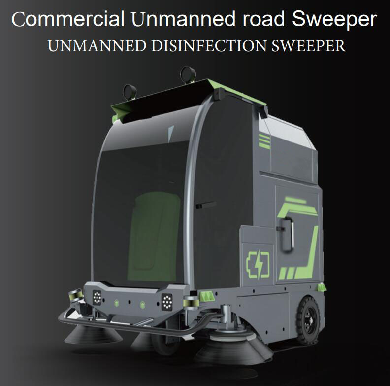 robot street sweeper