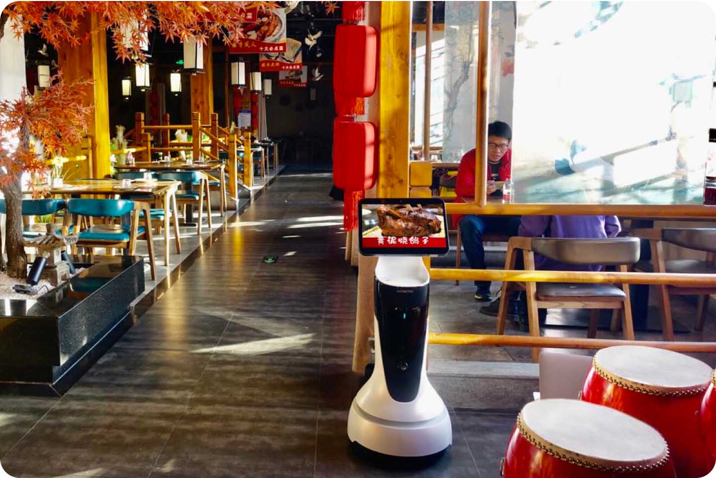 روبوت استقبال AI