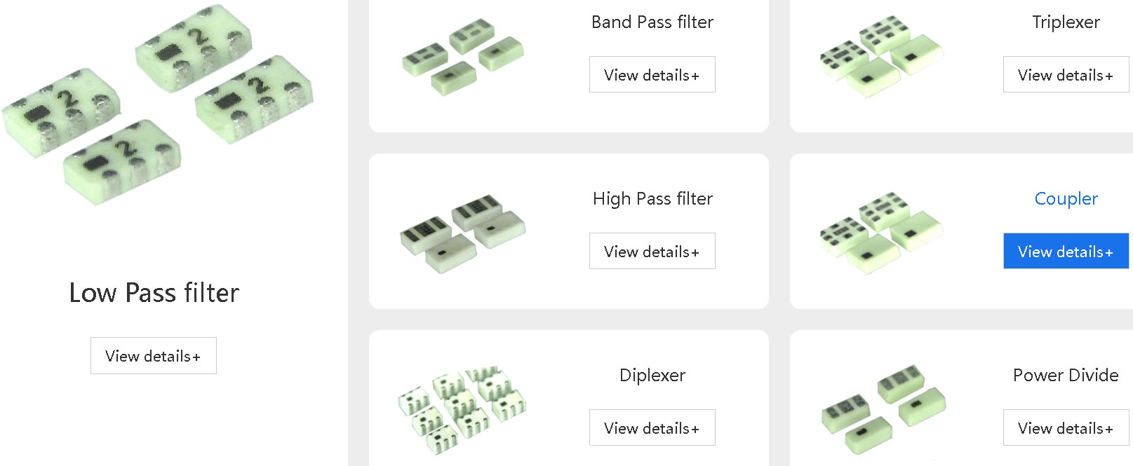 low pass filter high pass filter