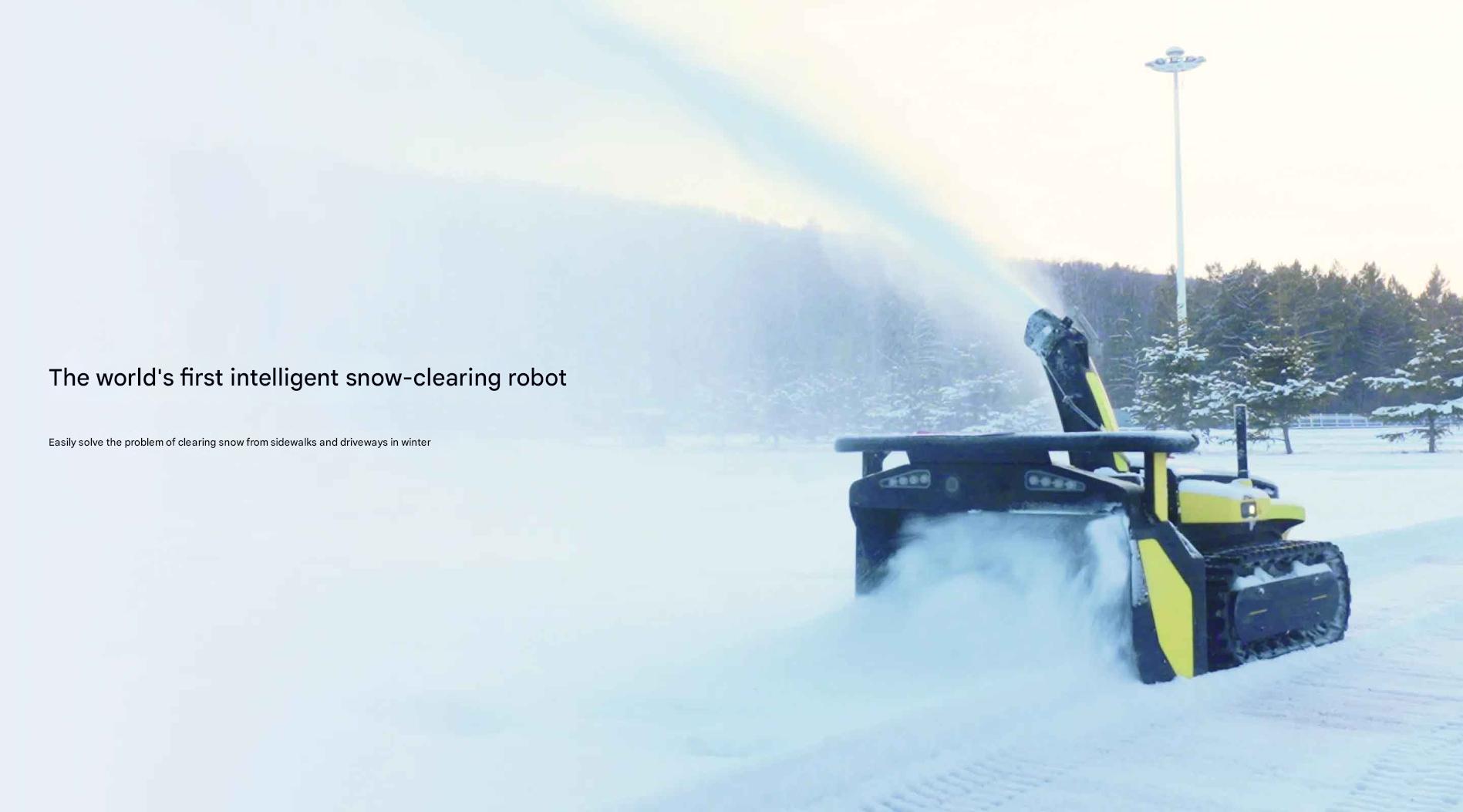 snow plow robot snow plow robot