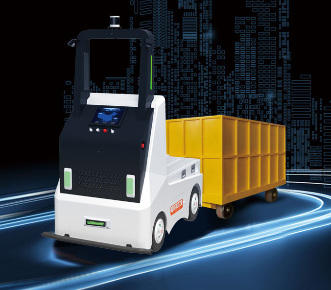 unmanned tractor trailer