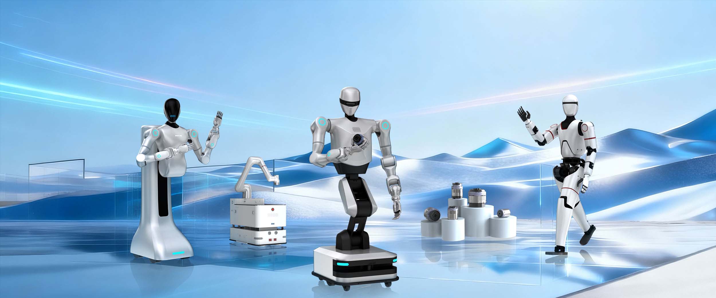 wheeled dual-arm Robot