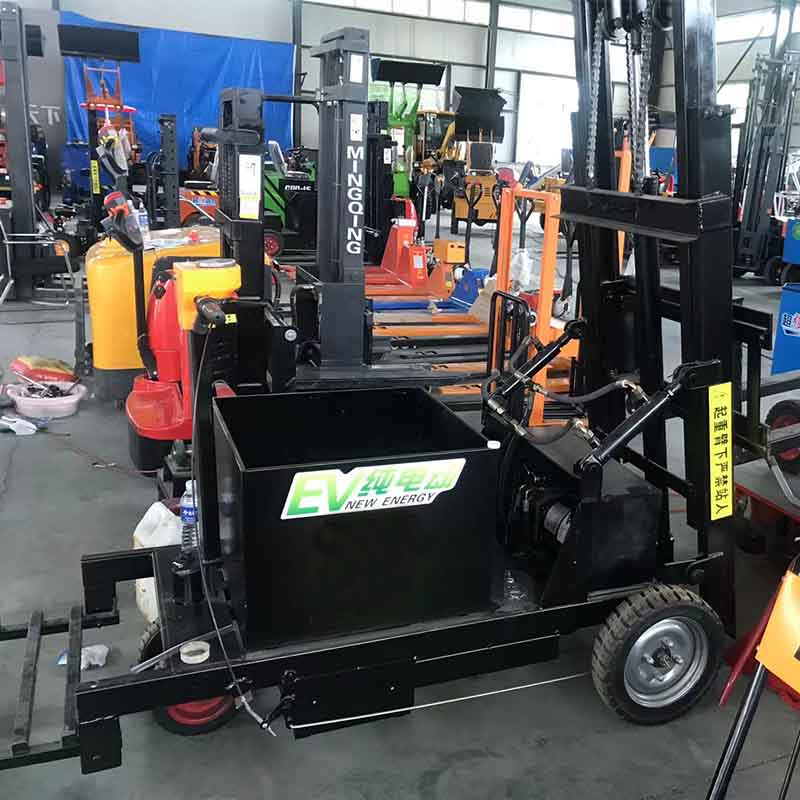 electric stand up forklift