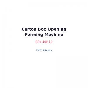 china top of automatic carton box opening forming machine rpk-40h12